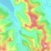Carte topographique Ighis, altitude, relief