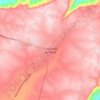 Carte topographique Guaraciaba do Norte, altitude, relief