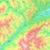 Carte topographique Mao, altitude, relief
