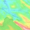 Carte topographique Idukki, altitude, relief