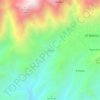 Carte topographique Cases, altitude, relief