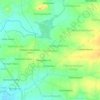 Carte topographique Indranagar, altitude, relief