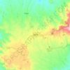 Carte topographique ነቀምት / Nekemte, altitude, relief