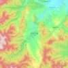 Carte topographique Helong, altitude, relief