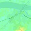 Carte topographique Sungai Ringin, altitude, relief