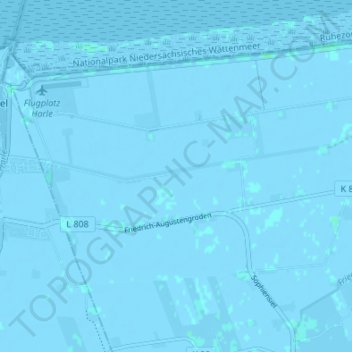 Carte topographique Schneiderei, altitude, relief