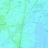 Carte topographique Calcroci, altitude, relief