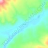 Carte topographique Horse Lake, altitude, relief
