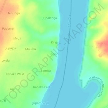 Carte topographique Puyoo, altitude, relief