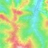 Carte topographique Scagno, altitude, relief