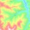 Carte topographique Doncei, altitude, relief