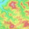 Carte topographique Rhonard, altitude, relief