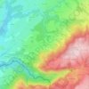 Carte topographique Haggen, altitude, relief
