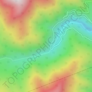 Carte topographique Sirnyup, altitude, relief