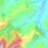 Carte topographique Borla, altitude, relief