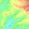 Carte topographique Froid Fonds, altitude, relief
