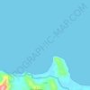 Carte topographique Busak, altitude, relief