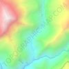 Carte topographique Provincia de Corongo, altitude, relief