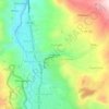 Carte topographique Acovichay, altitude, relief