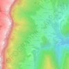 Carte topographique Pré Clos, altitude, relief