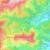 Carte topographique La Croix de Laÿ, altitude, relief