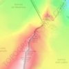 Carte topographique Punta Giovanni Paolo II, altitude, relief