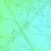 Carte topographique Sandon, altitude, relief