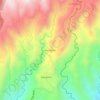 Carte topographique New Bohol, altitude, relief