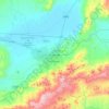 Carte topographique Erzurum, altitude, relief