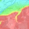 Carte topographique Les Maries, altitude, relief