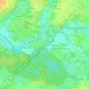 Carte topographique Cohignac, altitude, relief