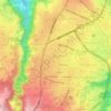 Carte topographique Srondol Wetan, altitude, relief