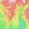 Carte topographique Grietz, altitude, relief