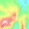 Carte topographique Little Marcy, altitude, relief