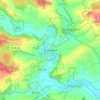 Carte topographique Kraisdorf, altitude, relief