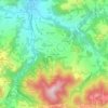 Carte topographique Ca' di Rosino, altitude, relief