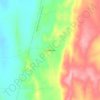 Carte topographique Londrinas, altitude, relief