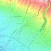 Carte topographique Citeureup, altitude, relief