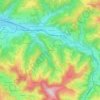 Carte topographique Allenwil, altitude, relief