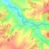 Carte topographique Les Sorins, altitude, relief