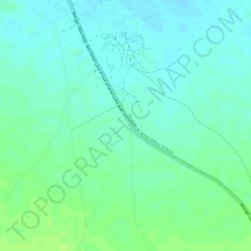 Carte topographique Drapeau, altitude, relief