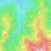 Carte topographique Soriasco, altitude, relief