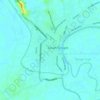 Carte topographique Tanah Grogot, altitude, relief