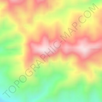 Carte topographique Malay Archipelago, altitude, relief