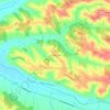 Carte topographique Marchandel, altitude, relief