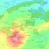 Carte topographique Klegung, altitude, relief