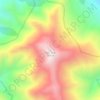 Carte topographique Roys Peak, altitude, relief