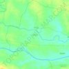 Carte topographique Nandra, altitude, relief
