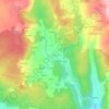 Carte topographique San Vicenzo, altitude, relief