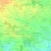 Carte topographique Kerflous, altitude, relief